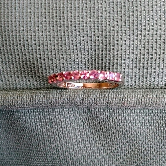 MADAGASCAR PINK SAPPHIRE RING - Picture 3 of 8